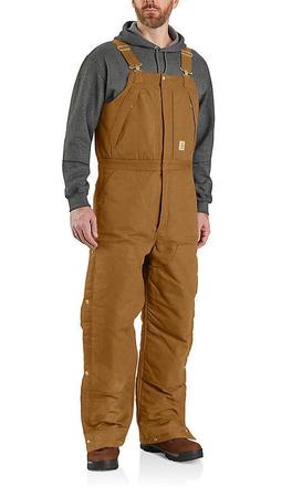 Carhartt Loose Fit Firm Duck Insulated Biberall - 4 Extreme Warmth Rating