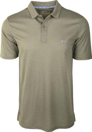 Drake Heathered Polo Shirt - DS4020