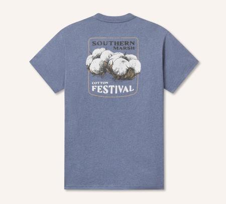 Southern Marsh Cotton Festival Tee