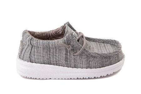 Heydude Toddler Wally Linen Slip On Shoes