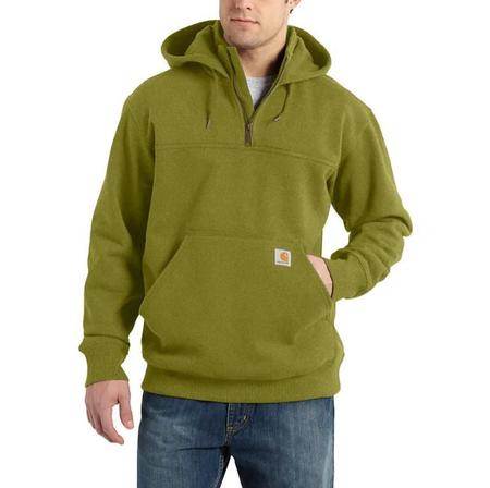 Carhartt Men's Loose Fit HW 1/4 Zip Hoodie - 100617