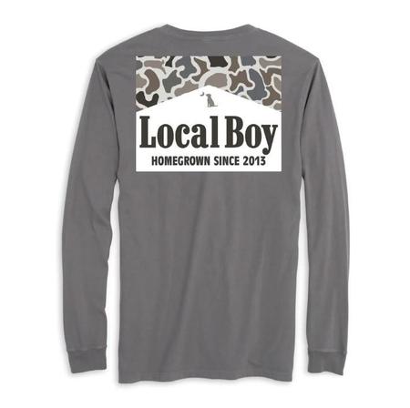 Local Boy Men's LS Smoked Homegrown T Shirt