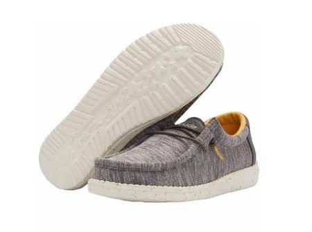 Heydude Youth Wally Stretch Slip On Shoe - Taupe