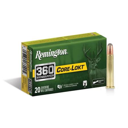 Remington Core-Lokt 360 Buckhammer 180 Grain Tipped | 20 Rounds