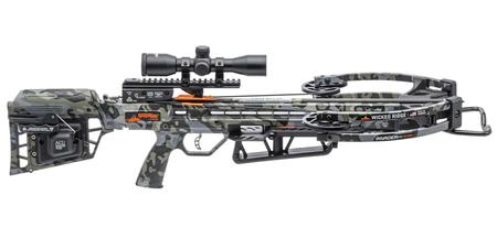 Wicked Ridge Invader M1 50 SLED De-Cock Crossbow Package In Peak Camo