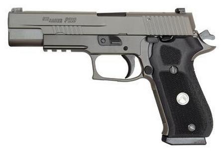 Sig Sauer P220 Legion Full Size 10mm 5 Inch Barrel Stainless Steel Slide With Legion Gray PVD Finish X-Ray 3 Day/Night Sights G-10 Grip 8 Round