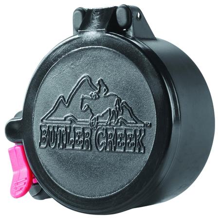 Butler Creek Flip-Open Objective Cover Black Polymer Size 47 | 30470