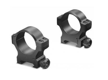 Leupold BackCountry Cross-Slot Ring Set 30mm Diam Low Aluminum Black Matte