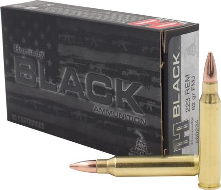 Hornady Black 223 Rem 62 Grain FMJ | 20 Rounds