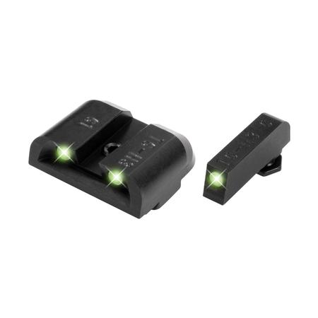 Truglo Tritium Brite-Site | For Glock 17/19/22/23/24/26/27/33/34 | Green | TG231G1