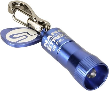 Streamlight Nano Blue Keychain LED Flashlight