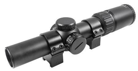 Truglo TG8514BLC OPTI-Speed Crossbow Scope 
1-4x 24mm Obj Wide FOV 30mm Tube Black Finish Illuminated BDC