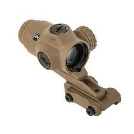 Primary Arms SLx 3X MicroPrism with Red Illuminated ACSS Raptor | Flat Dark Earth | 710057 Yard Reticle