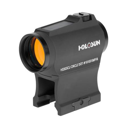 Holosun Classic 1x2 MOA Dot/65 MOA Ring Multi-Reticle | Black |  HS503CU