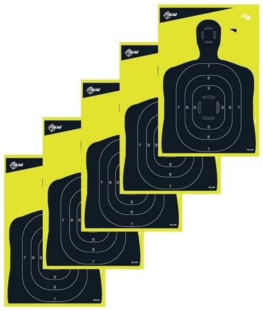 Allen EZ Aim Splash Reactive Paper Silhouette 12