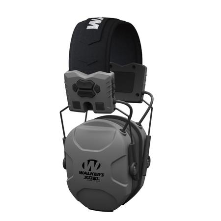 Walker's XCEL 500BT Digital Muffs With BTE & Voice Clarity In Gray