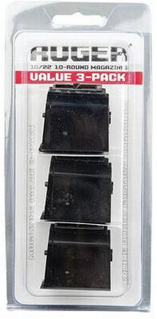 Ruger 10 Round BX-1 Magazine For Model 10/22 .22 LR - 3 Pack