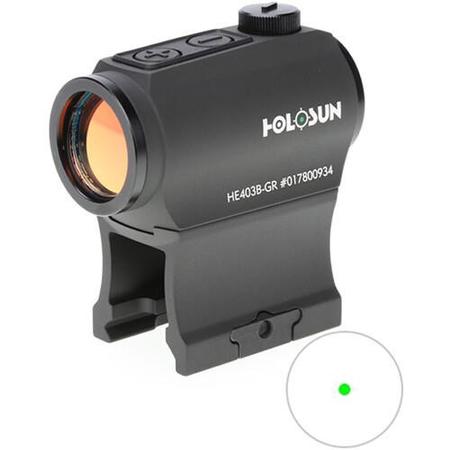 Holosun Micro Sight Green Dot/Shake Awake Elite | HE403B-GR