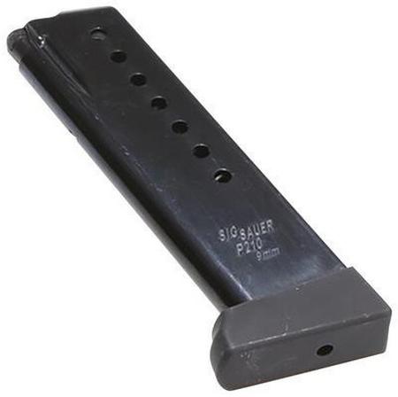 Sig Sauer 8 Round Blued Magazine For Sig P210 Target 9mm