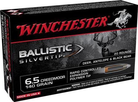 Winchester Ballistic Silvertip 6.5 140 Grain | 20 Rounds