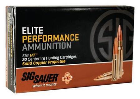 Sig Sauer Elite Copper Hunting 300 Winchester Magnum 165 Grain JHP | 20 Rounds