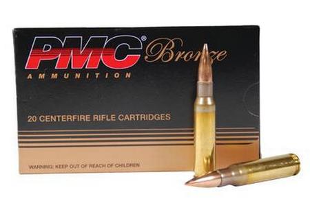 PMC Bronze Line .308 Winchester/7.62 NATO 147 Grain FMJ Boattail | 20 Rounds