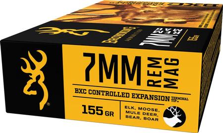 Browning BXC 7mm Rem Mag 155 Grain Terminal Tip | 20 Rounds