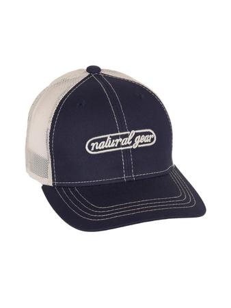 Natural Gear Mesh Back Logo Cap