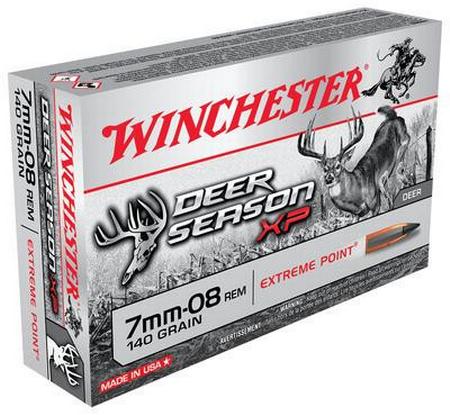 Winchester Deer Season XP 7mm-08 Remington 140 Grain EP PT | 20 Rounds