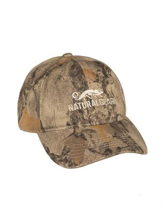 NATURAL GEAR COTTON CAMO BALL CAP - 111DL