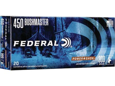 Federal Power-Shok 450 Bushmaster 300 Grain JSP | 20 Rounds