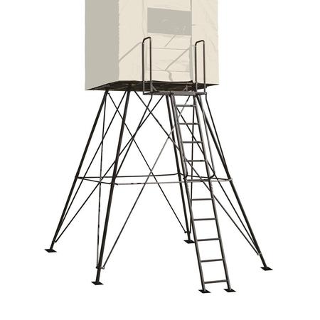 Rivers Edge Landmark 10 Foot 600 Tower Permanent Blind