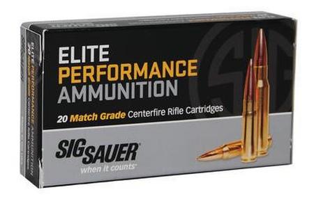 Sig Sauer Elite Match Grade 300 Blackout 125 Grain OTM | 20 Rounds