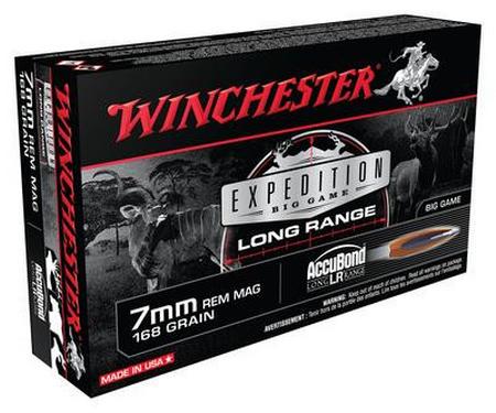 Winchester Expedition Big Game Long Range 7mm Remington Magnum 168 Grain Accubond | 20 Rounds