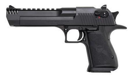 MAGNUM RESEARCH Desert Eagle Mark XIX Pistol .50 AE 6 Inch Barrel Black Oxide With Integral Muzzle Brake 7 Round