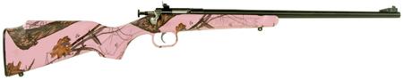 Crickett Youth 22 LR Caliber with 1rd Capacity in Mossy Oak Pink Blaze