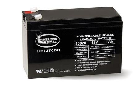 American Hunter 12 Volt 7 Amp HR Rechargeable Battery