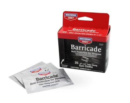 Birchwood Barricade  Rust Protection Take-alongs 25 Wipes