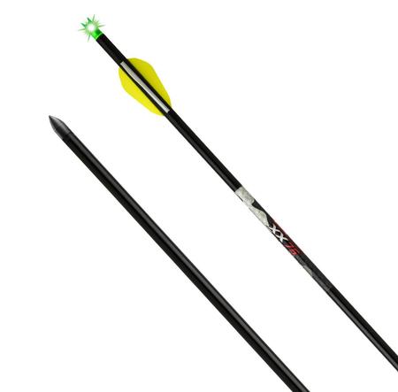 Ten Point Wicked Ridge XX75 Lighted Aluminum Arrow | 3 Pack