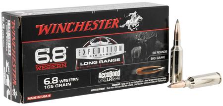 Winchester Expedition Big Game Long Range 6.8 Western 160 Grain AccuBond | 20 Rounds