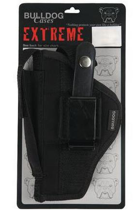 Bulldog Extreme Pistol Holster Belt Loop & Clip Ambidextrous - Taurus Public Defender Judge w/ 85 Frame