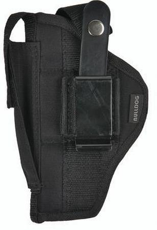 Bulldog Extreme Pistol Holster Belt Loop & Clip Ambidextrous - Compact Autos w/ 3-4