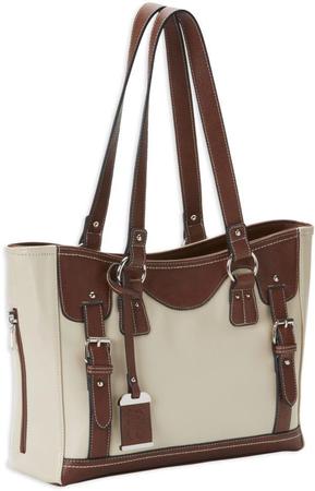 Bulldog Medium Tote Style Purse W/ Holster Sandstone