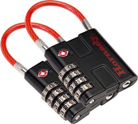 Hornady Rapid Safe Cable Lock - Black & Red Accents - 2 Per Pack