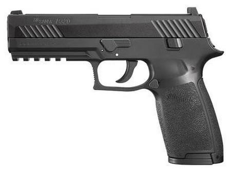 Sig Sauer P320 Air Pistol .177 Caliber 4.5 Inch Steel Barrel Black Finish