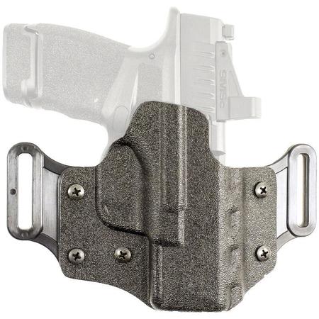 DeSantis Veiled Partner OWB Holster for Glock 17/19 Right Hand Optics Compatible Kydex Black