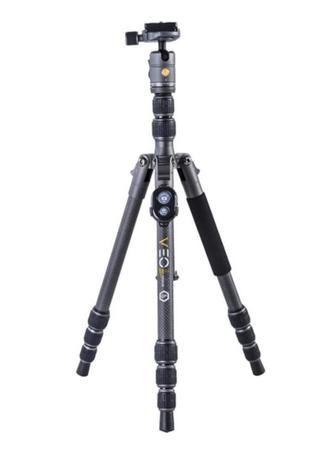 Vanguard Veo 3 GO Carbon Fiber Tripod/Monopod With T-45 Ball Head | VEO3GO204CB