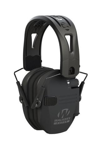 Walker's Razor Tacti-Grip Electronic Ear Muff In Black