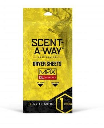 Hunters Specialties Scent-a-way Max Odorless Dryer Sheets