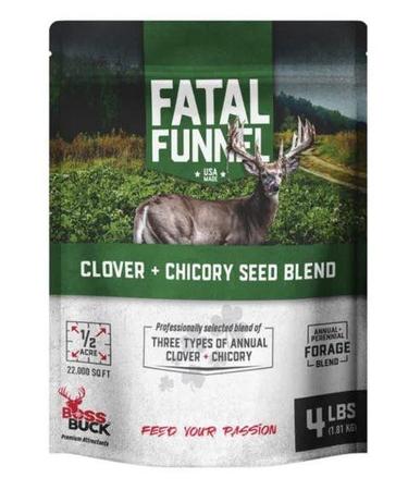 Boss Buck Fatal Funnel Clover & Chicory Seed Blend